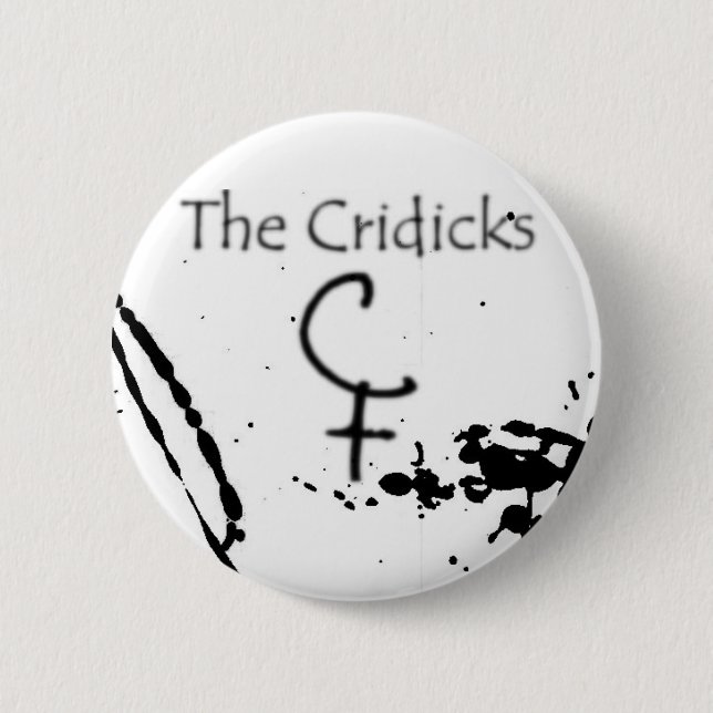 Cridicks Knopf 2 Button (Vorderseite)
