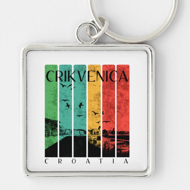 Crikvenica  schlüsselanhänger (Vorne)