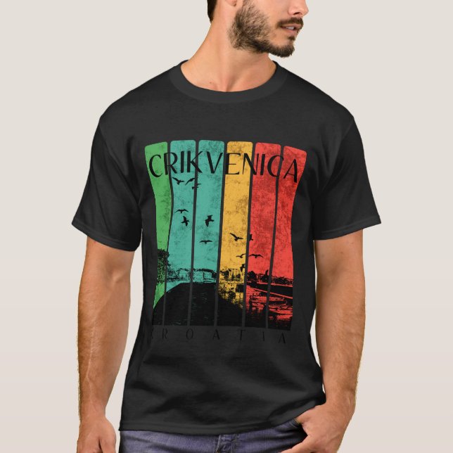 Crikvenica  T-Shirt (Vorderseite)