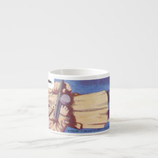 "Crime Club" Espresso Tasse