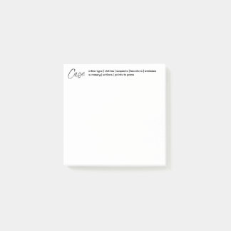 Crime & Forensic Sticky Post-it-Notizen Post-it Klebezettel