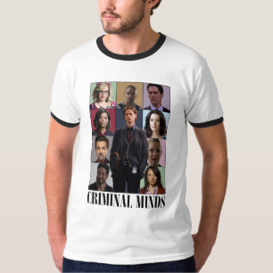 Crime Profiler Team Grafik T-Shirt für Männer