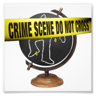 "Crime Scene" - Öko-Art Fotodruck