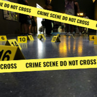 CRIME SCENE Polizei-Bandkriminalität KEIN KREUZ