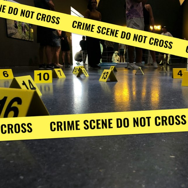 CRIME SCENE Polizei-Bandkriminalität KEIN KREUZ Satinband (Von Creator hochgeladen)