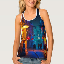 "Crime Scene" Racerback Tank Top