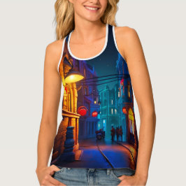 "Crime Scene" Racerback Tank Top