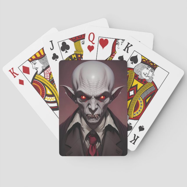 Crimewave Nosferatu Spielkarten (Rückseite)