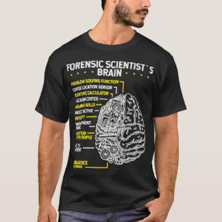 Crimonologin Crimonology Forensic Scientist T-Shirt