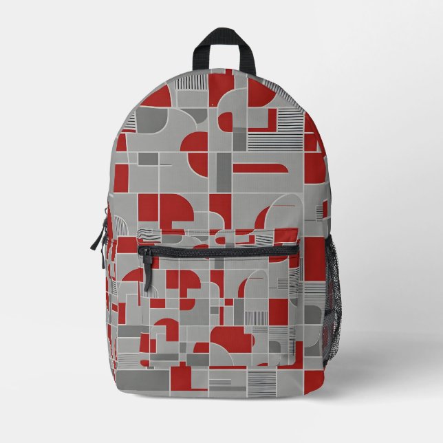 Crimson Alloy Bedruckter Rucksack (Vorderseite)