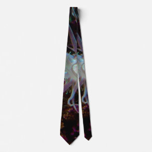 Crimson Anemone Neck Tie Krawatte