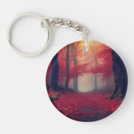 Crimson Autumn Schlüsselanhänger