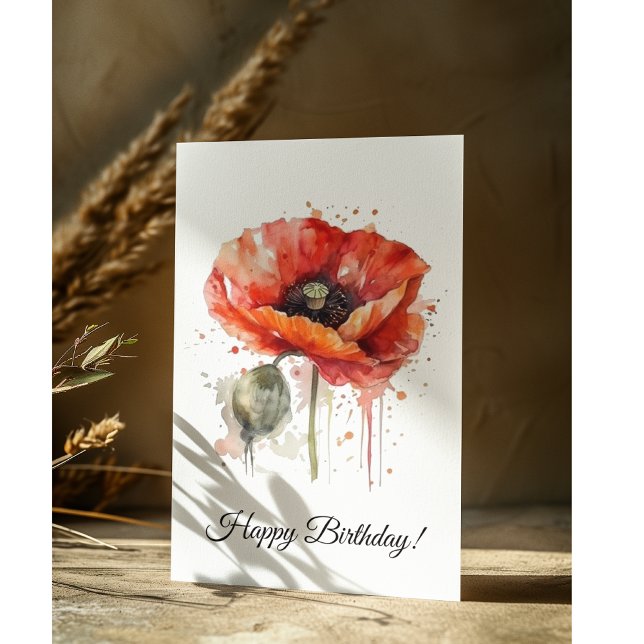 Crimson Bloom, Brauch Postkarte (Von Creator hochgeladen)