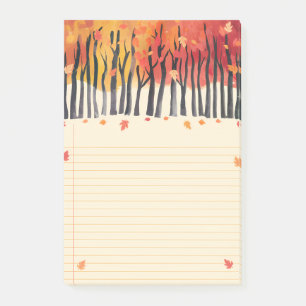 Crimson Canopy Post-it Klebezettel