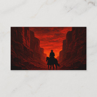 Crimson Canyon Abenteuer-Einladung  Begleitkarte