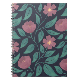 Crimson Cascade (groß) Notizblock