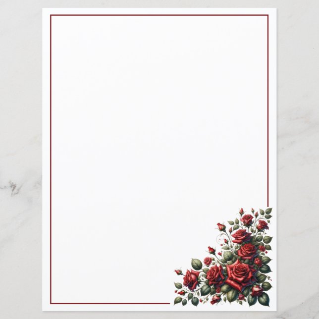 Crimson Corner Bouquet (Vorderseite)