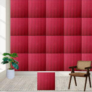 Crimson Corrugated Texture Keramik Tile Fliese