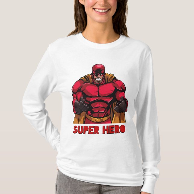 "Crimson Crusader" T-Shirt (Vorderseite)