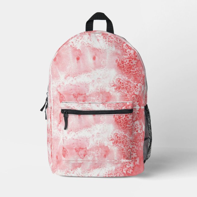 Crimson Echoes Bedruckter Rucksack (Vorderseite)
