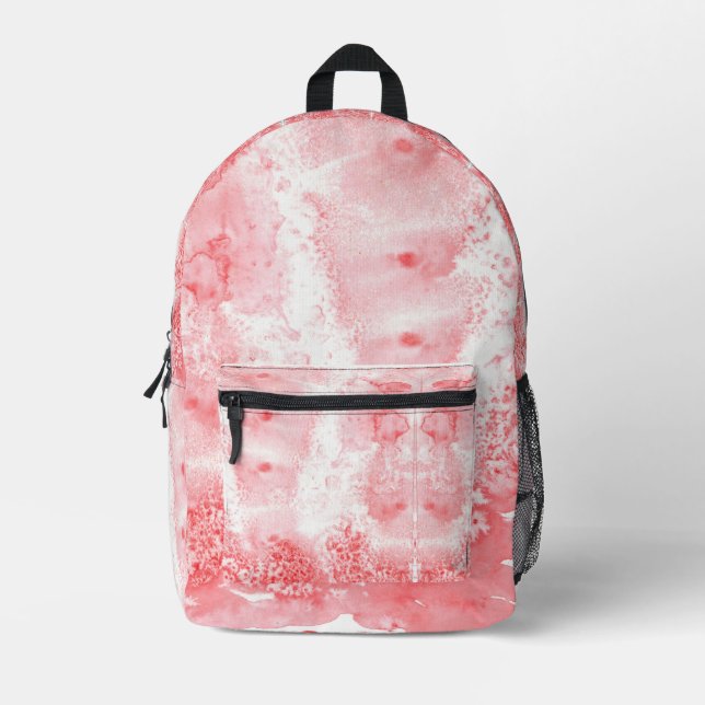 Crimson Echoes Bedruckter Rucksack (Vorderseite)