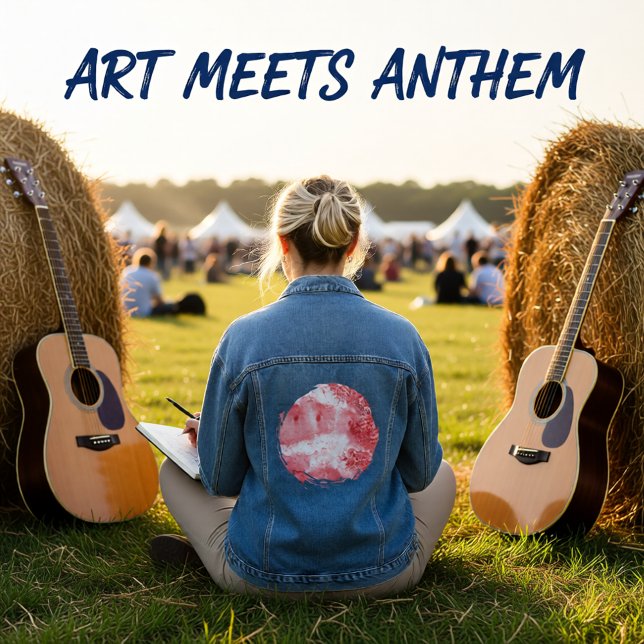 Crimson Echoes Jeansjacke (Von Creator hochgeladen)