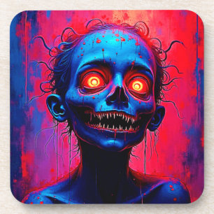 Crimson Eyes: Horror des Geistes Getränkeuntersetzer