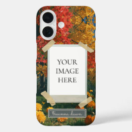 Crimson Fall iPhone 16 Hülle