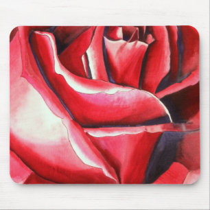 Crimson Glory Rose Mousepad