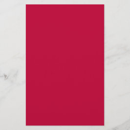 Crimson Glory Solid Color Briefpapier