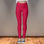 Crimson Glory Solid Color Leggings<br><div class="desc">Crimson Glory Solid Color</div>
