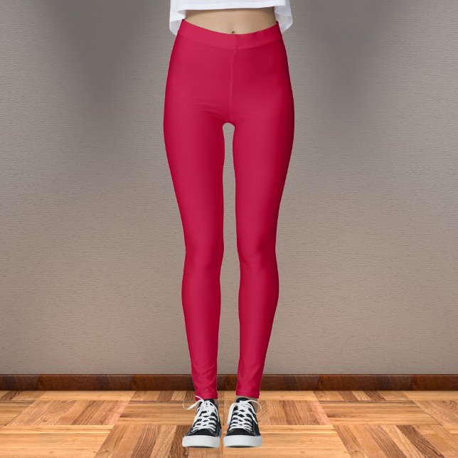 Crimson Glory Solid Color Leggings (Von Creator hochgeladen)
