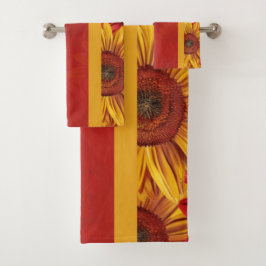 Crimson Gold Badhandtuch Set