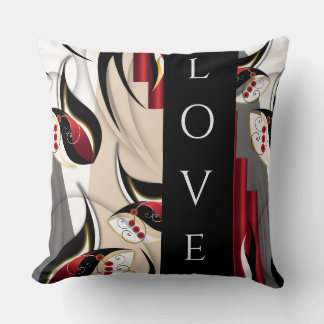 Crimson & Gold Botanische Harmonie Kissen