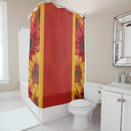 Crimson Gold Duschvorhang