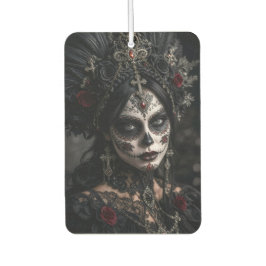 Crimson Gothic Calavera – Schwarze Rose Autolufterfrischer