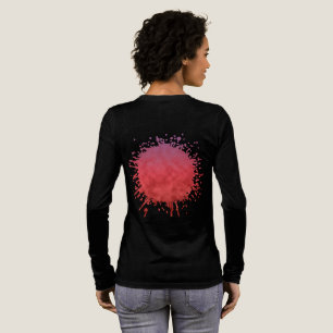 Crimson Haze in Dusk Tri-Blend Shirt