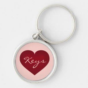 Crimson Heart Keychain Schlüsselanhänger
