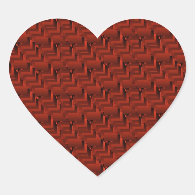 Crimson Heart Stickers (Vorderseite)