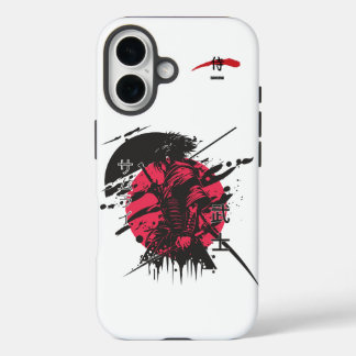 Crimson Honor: Samurai Warrior iPhone 16 Hülle