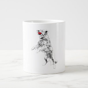 Crimson Join in Herbst Luft Jumbo-Tasse