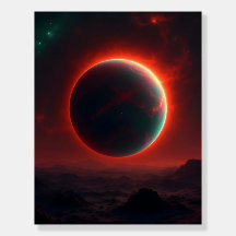 Crimson Planet, Alien Landschaftswerk
