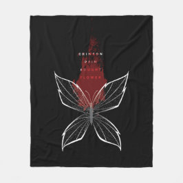 Crimson Rain Sought Blume Hua Cheng Fleecedecke