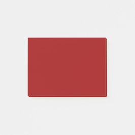 Crimson Red Solid Color Post-it Klebezettel