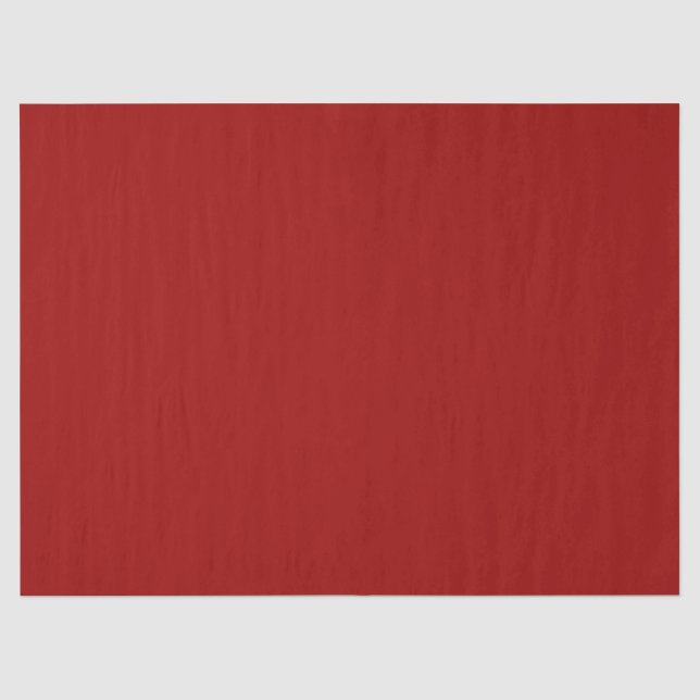 Crimson Red Solid Color Seidenpapier (Vorderseite)
