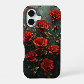 Crimson Rose Traum iPhone 16 Hülle