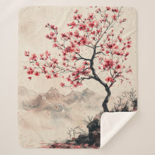 Crimson Sakura Berg Serenität (1) Sherpadecke