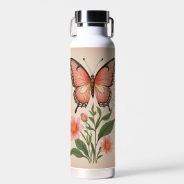 Crimson Serenade Personalisiert Trinkflasche