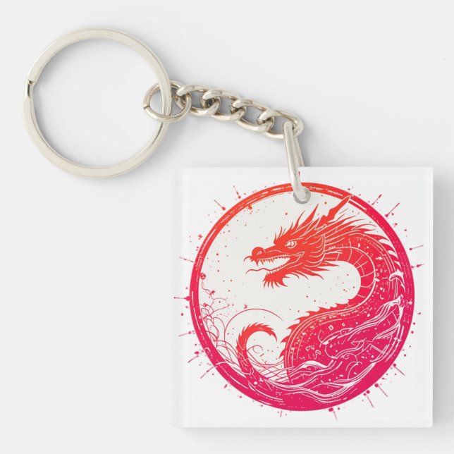 Crimson Serpent Emblem Schlüsselanhänger (Vorderseite)