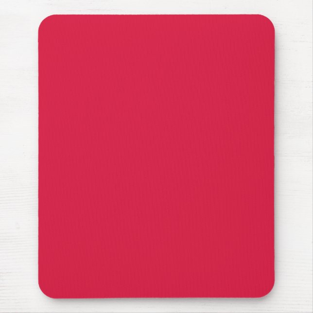 Crimson Solid Color | Classic | elegant | Trendy Mousepad (Vorne)